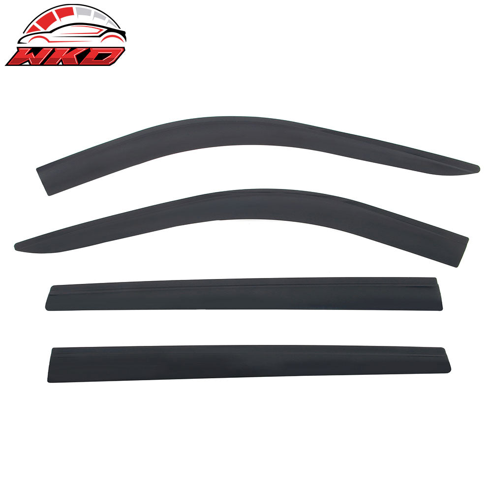 Fits 20-25 Toyota Highlander Low Profile Style Tape-On Window Visors Deflectors