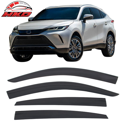 2021-24 Toyota Venza Low Profile Style Tape-On Window Visors Rain Deflectors | Wholesale