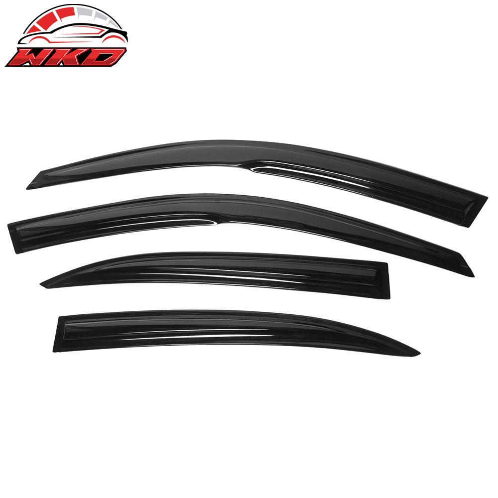 Wholesale 13-15 Chevy Malibu/16 Malibu Limited Mugen Style Acrylic Window Visors 4Pc