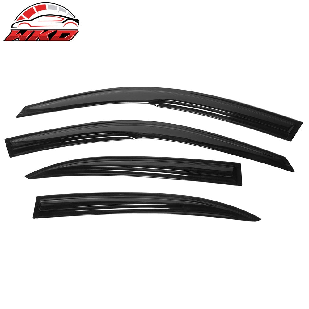 Wholesale 13-15 Chevy Malibu/16 Malibu Limited Mugen Style Acrylic Window Visors 4Pc