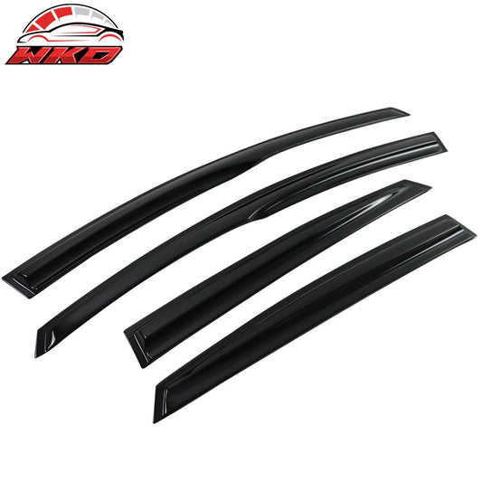 Wholesale 11-19 Fiesta Hatchback Mugen Style Acrylic Window Visors 4Pc Set