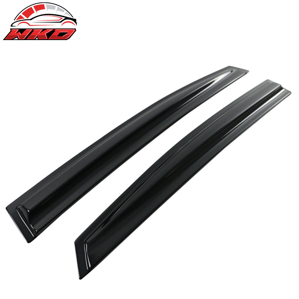 Fits 11-19 Fiesta Hatchback Mugen Style Acrylic Window Visors 4Pc Set