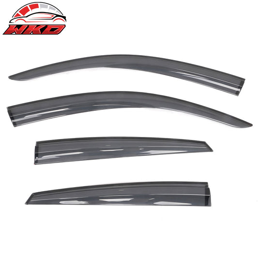 2016-21 Civic Mugen Sedan Transparent Smoke Window Visor Sun Rain Guard 4PCS | Wholesale