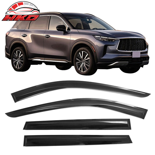Wholesale 22-25 Infiniti QX60 Smoke Acrylic Mugen Style Window Visors Deflector 4PCS