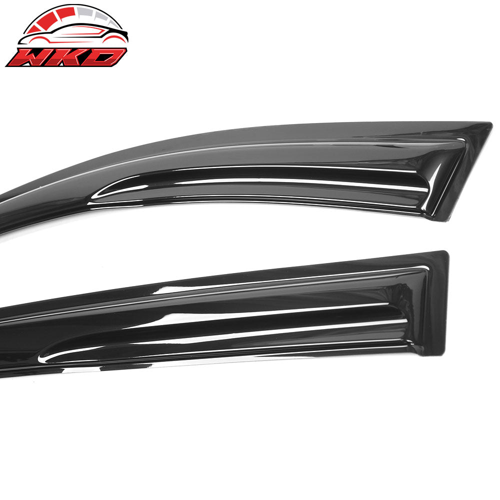 Fits 11-16 Kia Sportage Mugen Style Window Visors Rain Guard Acrylic 4Pc Set