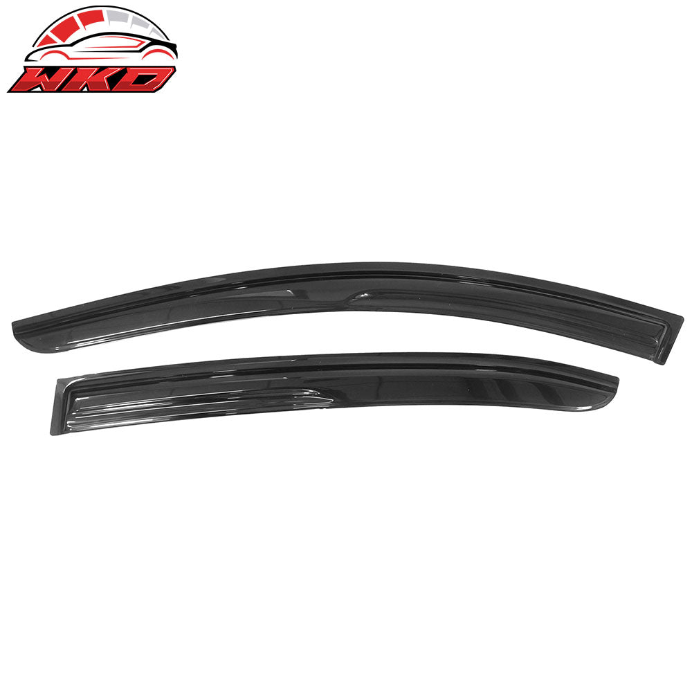 Fits 14-19 Mazda 3 Sedan Hatchback Mugen Style Window Visors Acrylic 4Pc Set