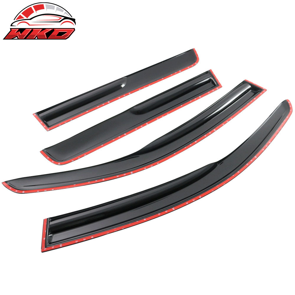 Fits 03-06 Mitsubishi Outlander 1st Gen Mugen Style Acrylic 4PCS Window Visors