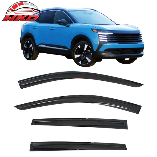 25-26 Nissan Kicks Mugen Style Window Visors Rain Vent Guard Acrylic 4PCS | Wholesale