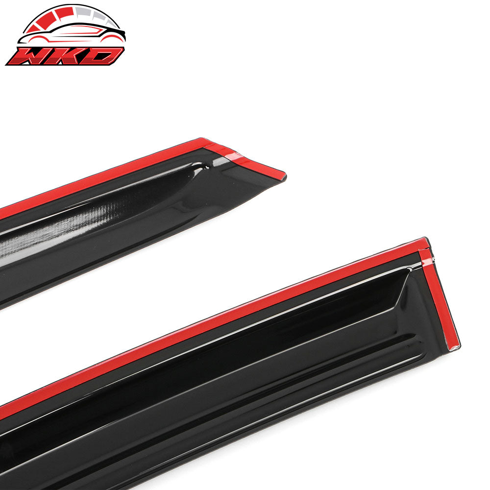Fits 25-26 Toyota Camry Mugen Style Tape on Window Visor Sun Rain Vent Deflector