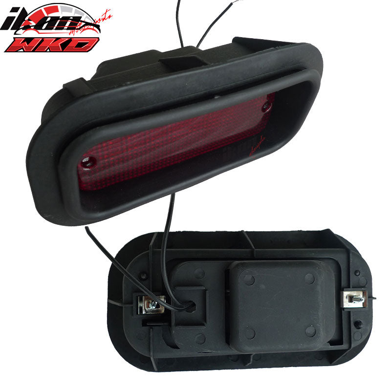 JDM EDM Rear Bumper Diffuser Fog Light Brake Lamp Red Lens 1Pc Wholesale Acura Integra - Wikond Auto