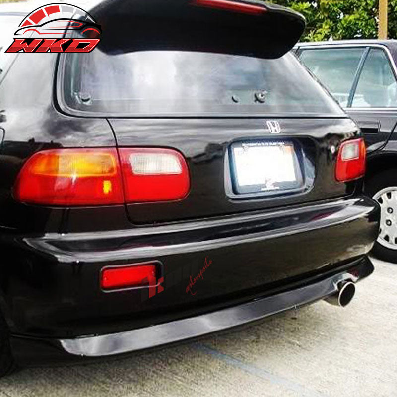 JDM EDM Rear Bumper Diffuser Fog Light Brake Lamp Red Lens 1Pc Wholesale Acura Integra - Wikond Auto