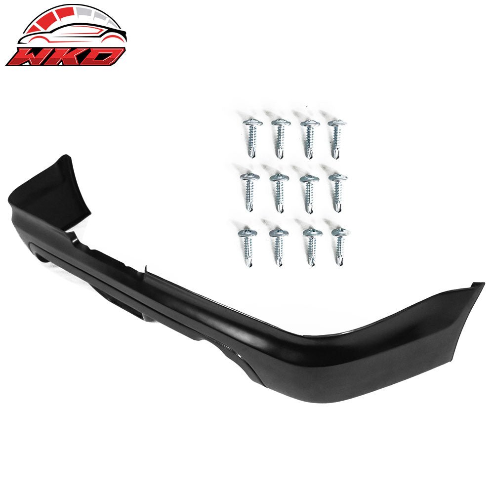 Fits 02-04 Acura RSX Mugen Style PU Rear Lower Bumper Lip Diffuser Spoiler Kit