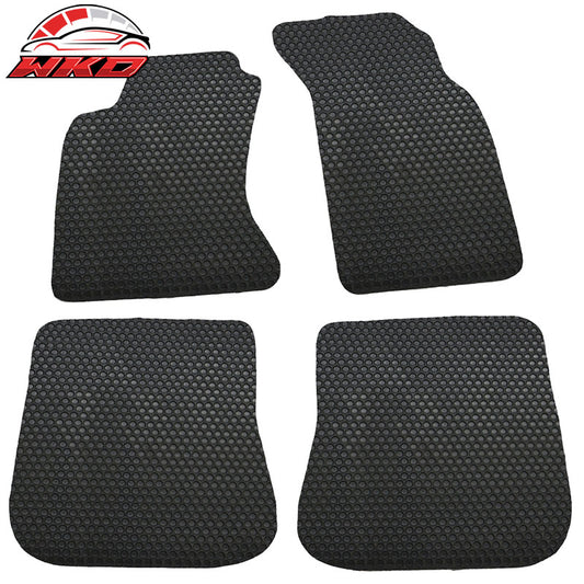 Wholesale 96-01 Audi A4 Front Rear Floor Mats Carpet Pad Black Latex