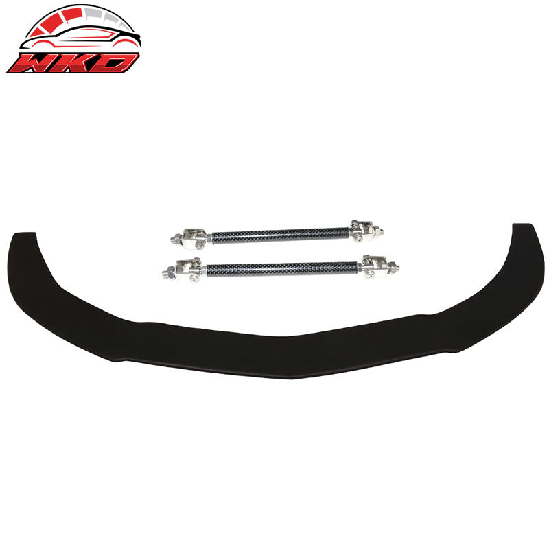 Wholesale 14-18 Benz CLA C117 Front Lip Splitter Rod Coated Textured Matte Black