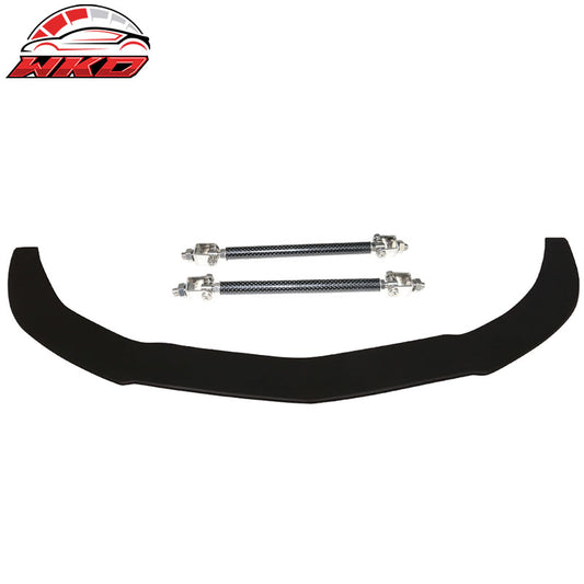 Wholesale 14-18 Benz CLA C117 Front Lip Splitter Rod Coated Textured Matte Black