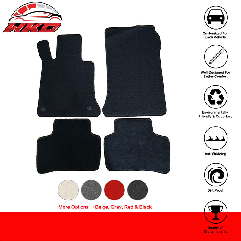 Wholesale 10-15 Benz GLK-Class OE Factory Fitment 4PCS Floor Mats Front & Rear Nylon - Wikond Auto