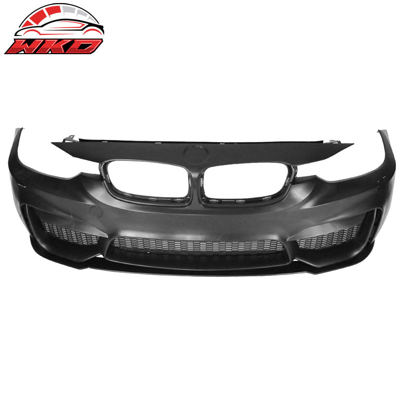 Wholesale 12-18 BMW F30 3 Series M3 Style Front Bumper Cover Replacement w/ Lip - PP - Wikond Auto