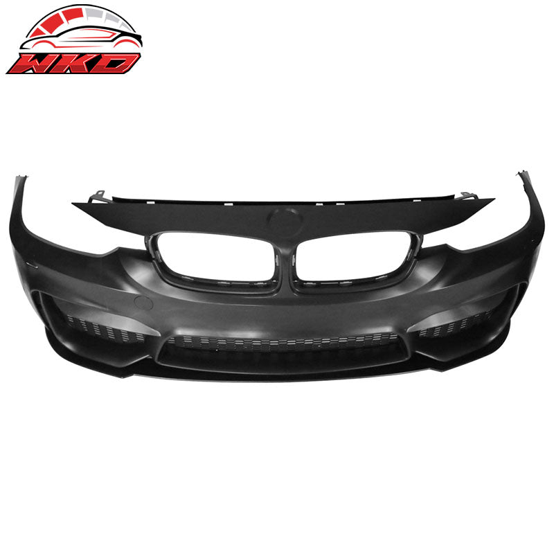 Wholesale 12-18 BMW F30 3 Series M3 Style Front Bumper Cover Replacement w/ Lip - PP - Wikond Auto