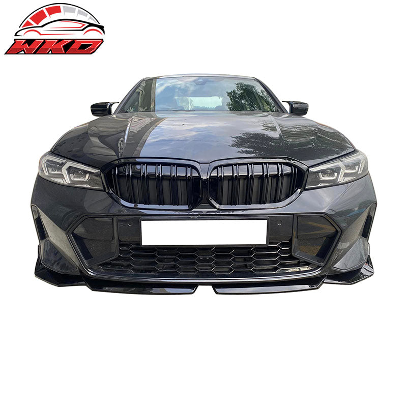 Fits 23-26 BMW G20 3-Series LCI M-Performance Front Rear Bumper + Side Skirts