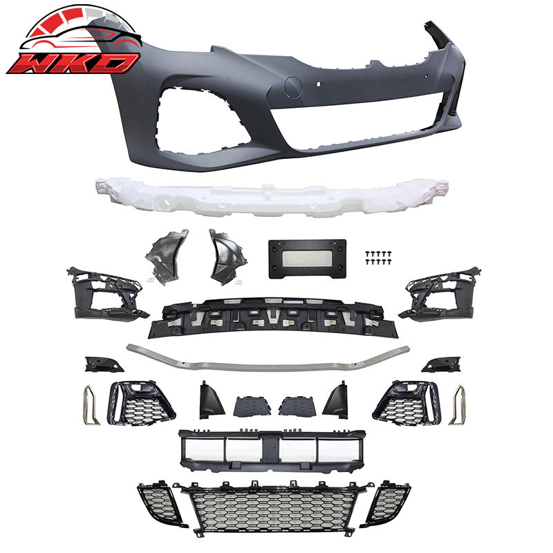 Wholesale 19-22 BMW G20 M340 Front/Rear Bumpers + M-Tech Side Skirts W/Ambient Light