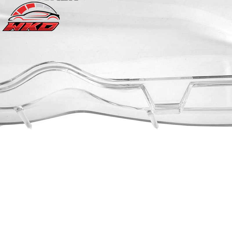 Fits 02-05 BMW E46 3-series 4Dr Clear Head Lights Headlamp Lense Cover