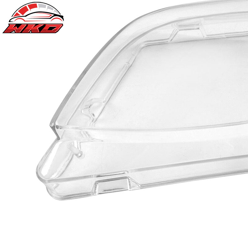 Fits 02-05 BMW E46 3-series 4Dr Clear Head Lights Headlamp Lense Cover