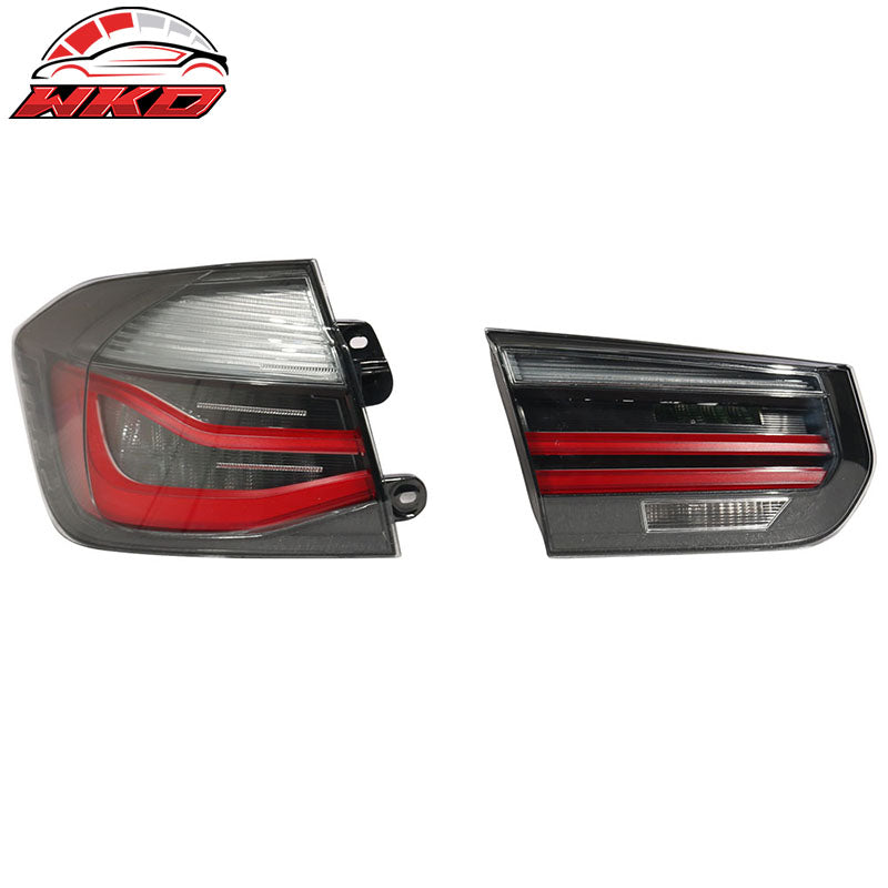 Fits 12-15 BMW 3 Series F30 Rear Tail Lights With Wire Coding Harness