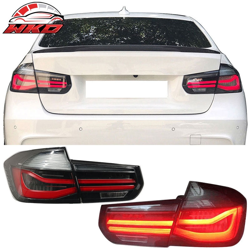 Fits 16-18 BMW 3 Series LCI F30 F80 M3 Rear Tail Lights Brake Lamp 4PC sets