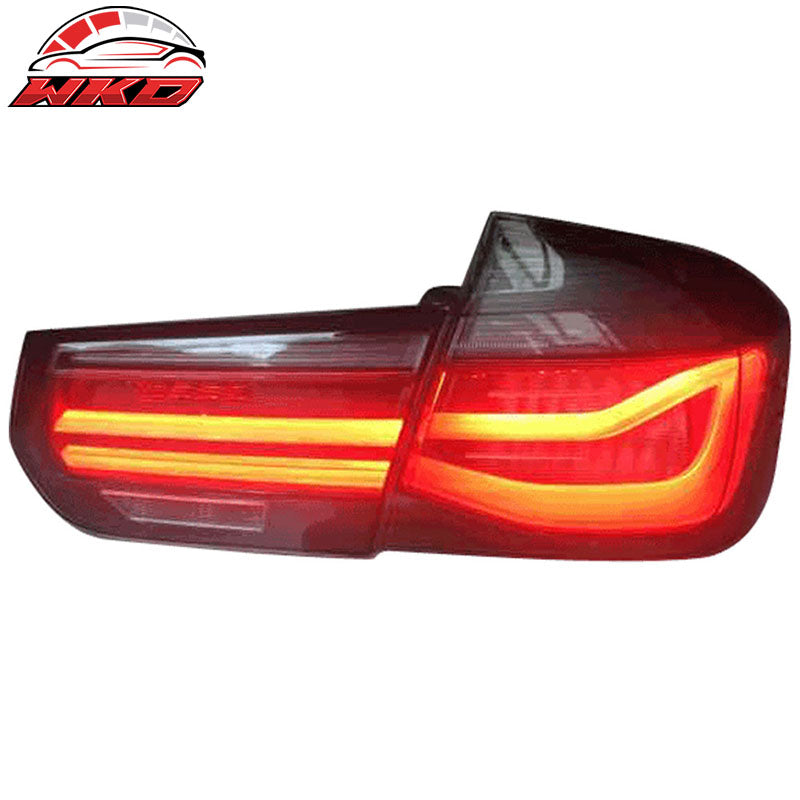 Fits 16-18 BMW 3 Series LCI F30 F80 M3 Rear Tail Lights Brake Lamp 4PC sets