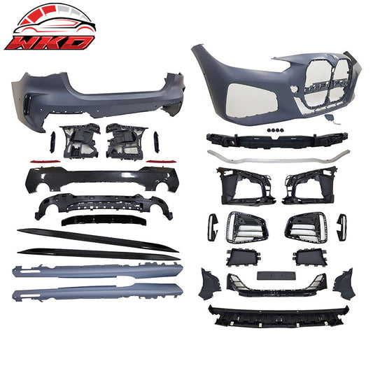 Wholesale 21-27 BMW 4-Series G22 G23 MP Front + Rear Bumper Cover + 4PCS Side Skirts - Wikond Auto