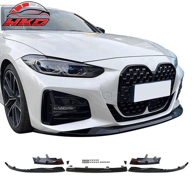 Wholesale 21-27 BMW G22 G23 M-PerWholesalemance Front Rear Bumper Lip Side Skirt Gloss Black - Wikond Auto