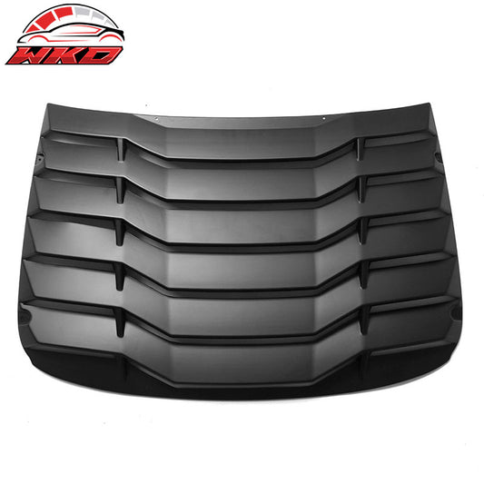 Wholesale 14-20 BMW F32 4 Series Coupe Rear Window Louver Cover Matte Black - ABS - Wikond Auto
