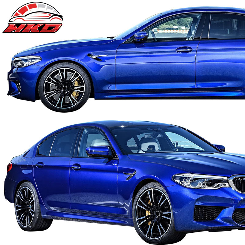 Fits 17-20 BMW G30 to M5 Style Conversion Kit Front Rear Bumpers Fender Side Ext