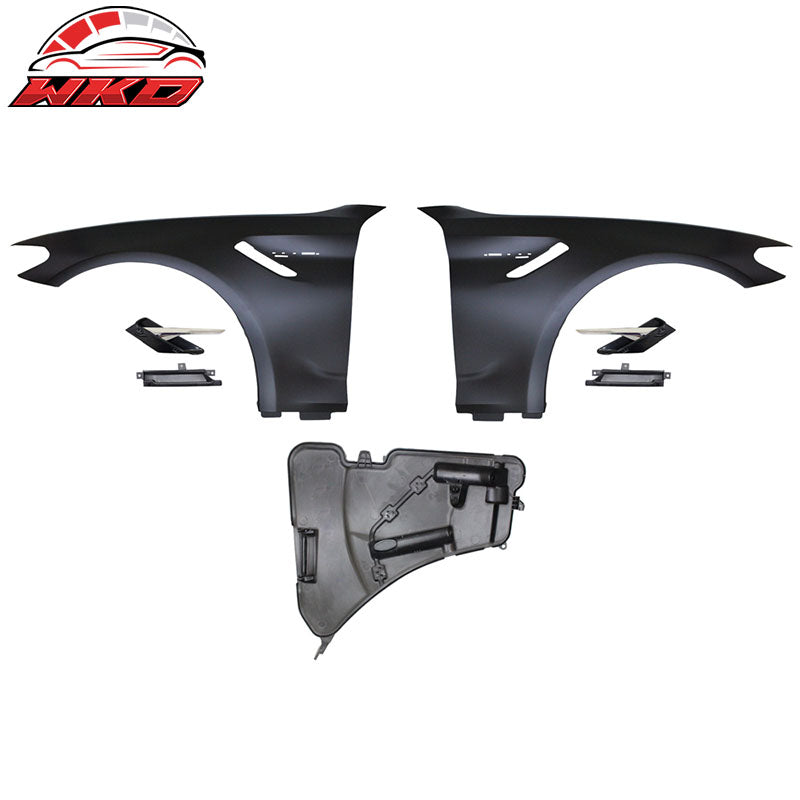 Fits 17-20 BMW G30 to M5 Style Conversion Kit Front Rear Bumper Fender Side Sill