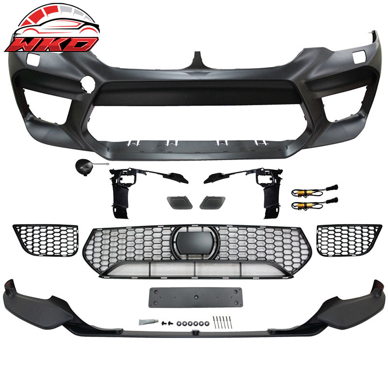 Wholesale 17-20 BMW G30 Sedan M5 Style Front Bumper Cover w/ Lip & Fog Cover