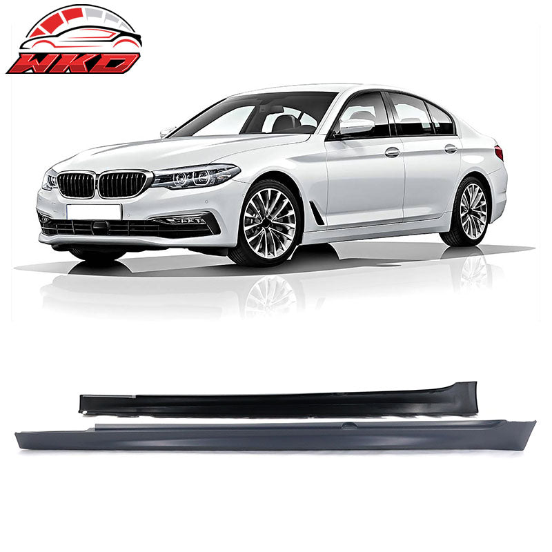 Fits 21-23 BMW G30 G31 MP Style Type 2 Rear Diffuser+Front Bumper Lip+Side Skirt