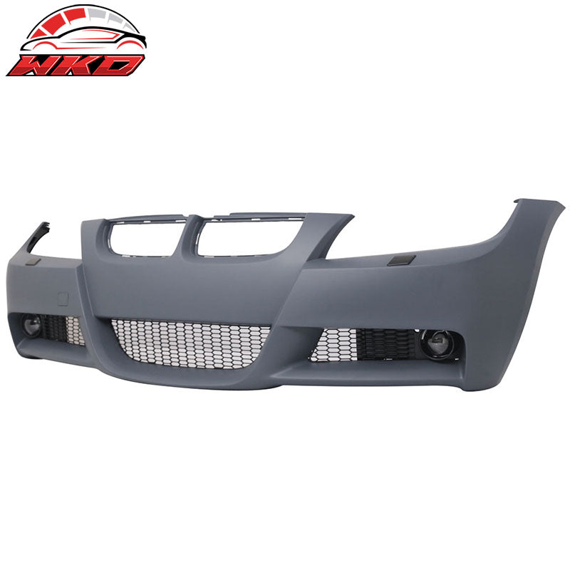 Fits 06-08 BMW E90 M-T Msport Front Bumper Cover Replacement + Fog Lights