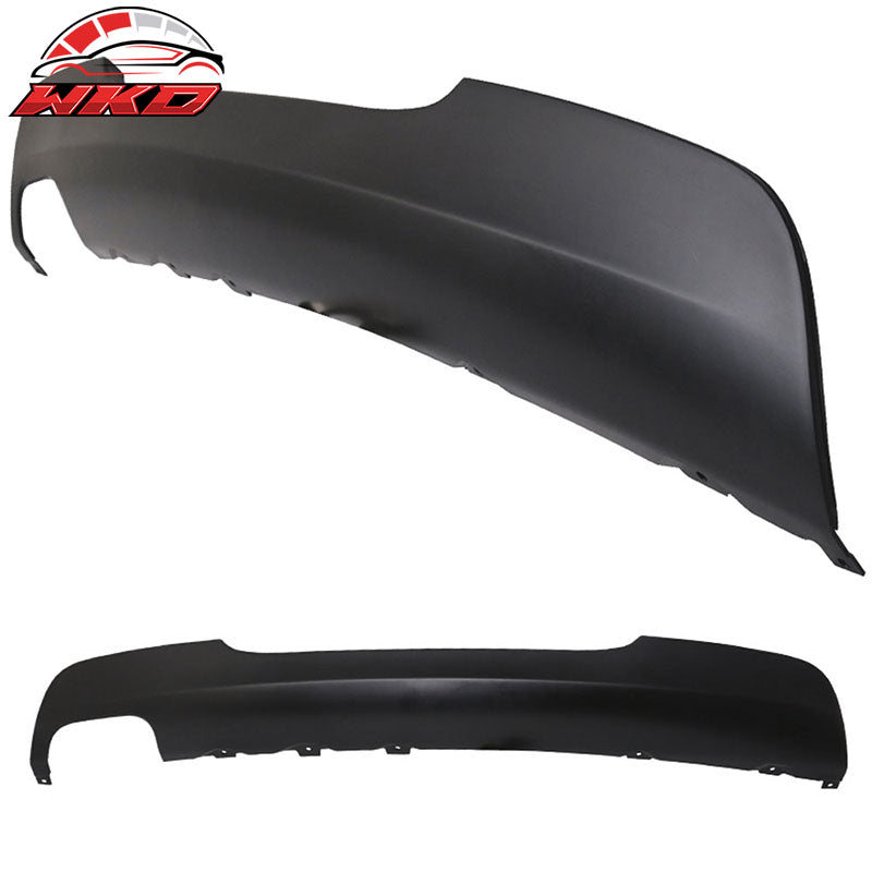 Fits 06-11 E90 3 Series Sedan 328 328i MT Msport Rear Bumper Cover&Diffuser