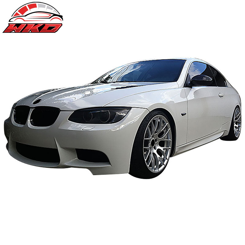 Fits 07-10 E92 E93 M3 Front Bumper Conversion & Air Duct & H Style Front Lip