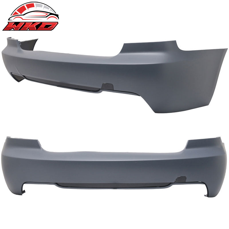 Fits 07-13 E92 3 Series Coupe 335 335i MT Msport Rear Bumper Cover&Diffuser