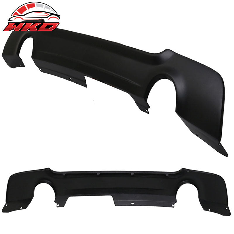 Fits 07-13 E92 3 Series Coupe 335 335i MT Msport Rear Bumper Cover&Diffuser
