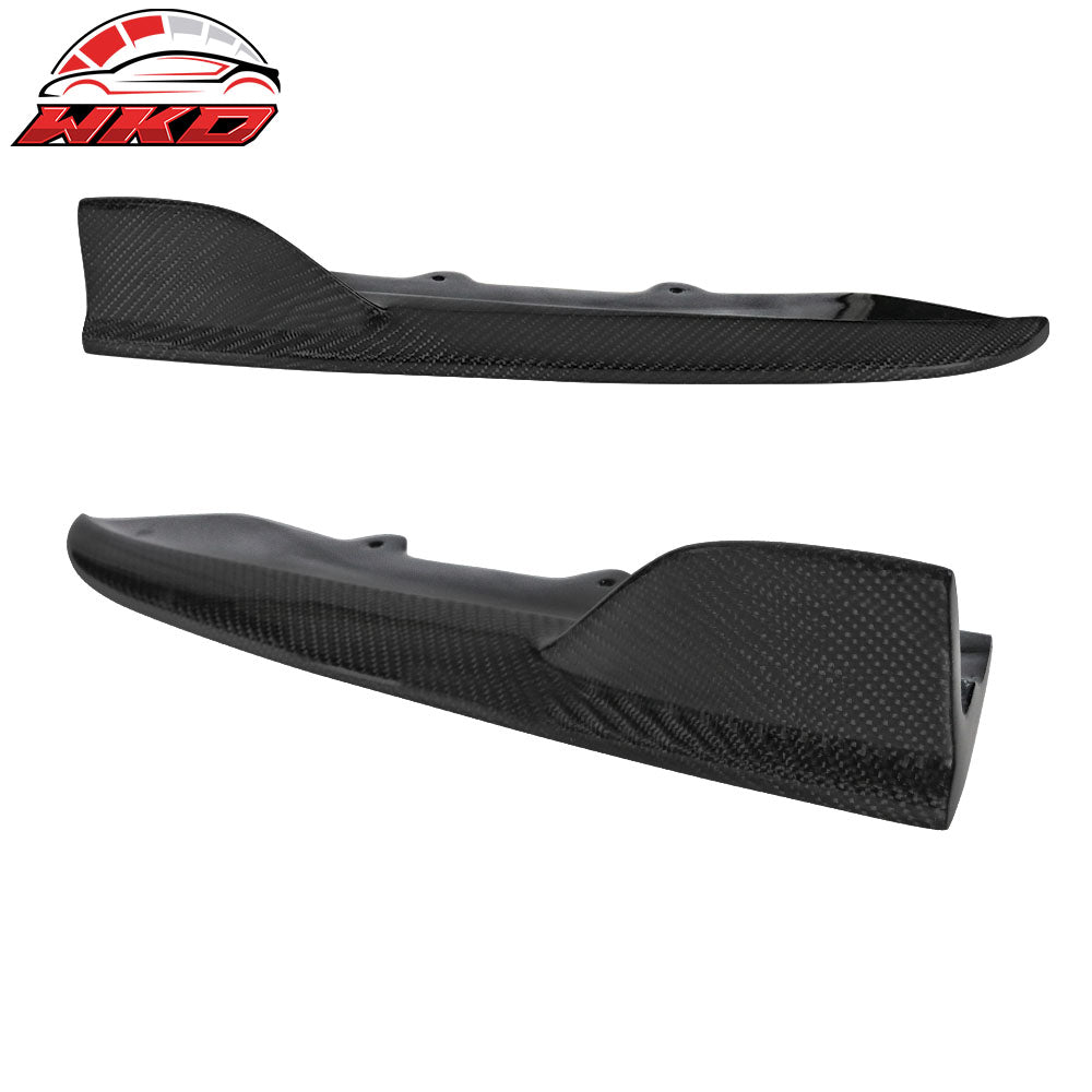 Wholesale 12-18 BMW F30 M-tech FD Style Rear Bumper Lip Side Apron Matte Carbon Fiber