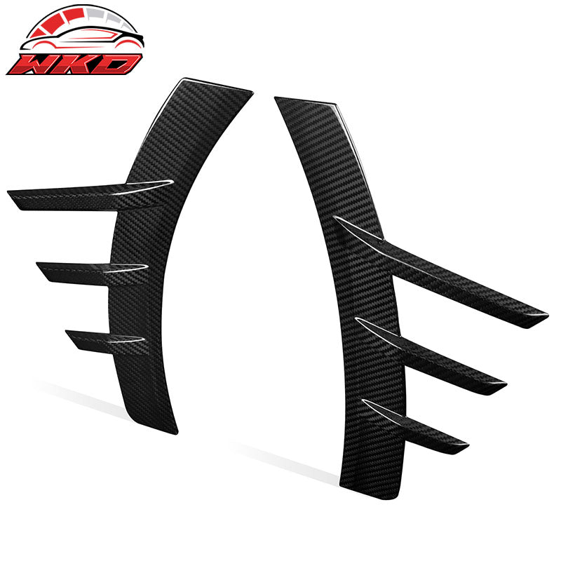 Fits 23-26 BMW G87 M2 Front Rear Side Spats M Performance Style Dry Carbon Fiber