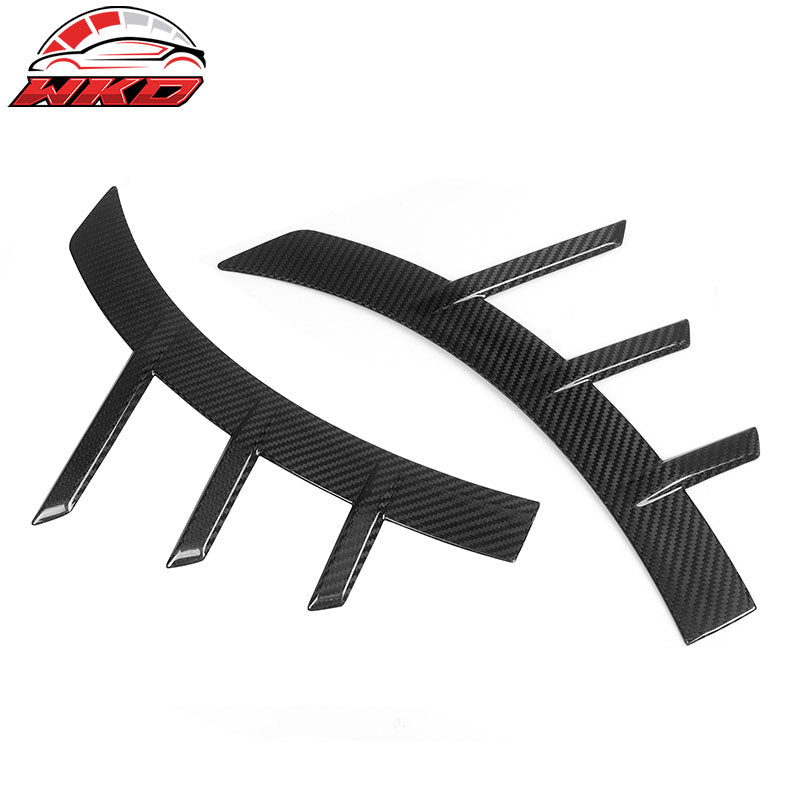 Fits 23-26 BMW G87 M2 Front Rear Side Spats M Performance Style Dry Carbon Fiber