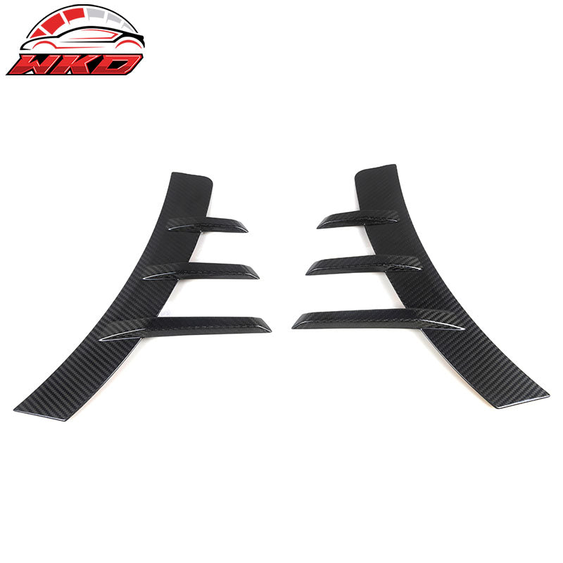 Fits 23-26 BMW G87 M2 Front Rear Side Spats M Performance Style Dry Carbon Fiber