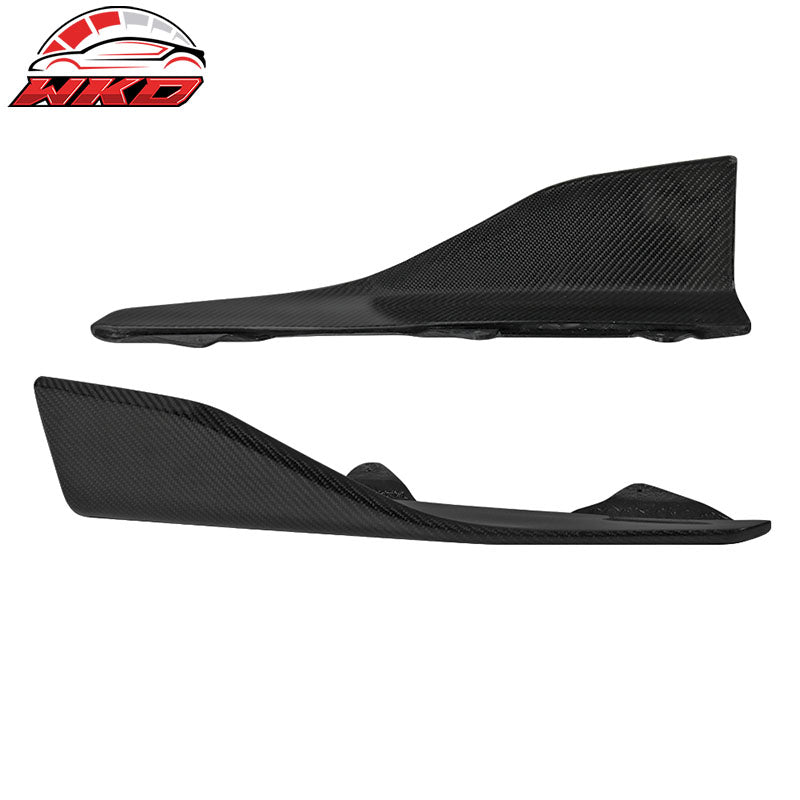Wholesale 16-20 BMW M2 P Style Side Skirts Rocker Panel Extension Matte Carbon Fiber