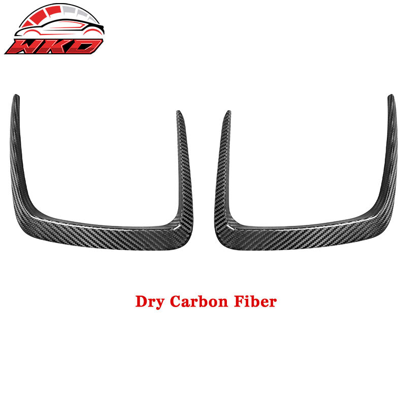 Dry Carbon Fiber Fits 21-23 G80 M3 G82 G83 M4 X Style 2PC Front Hood Vent Scoops