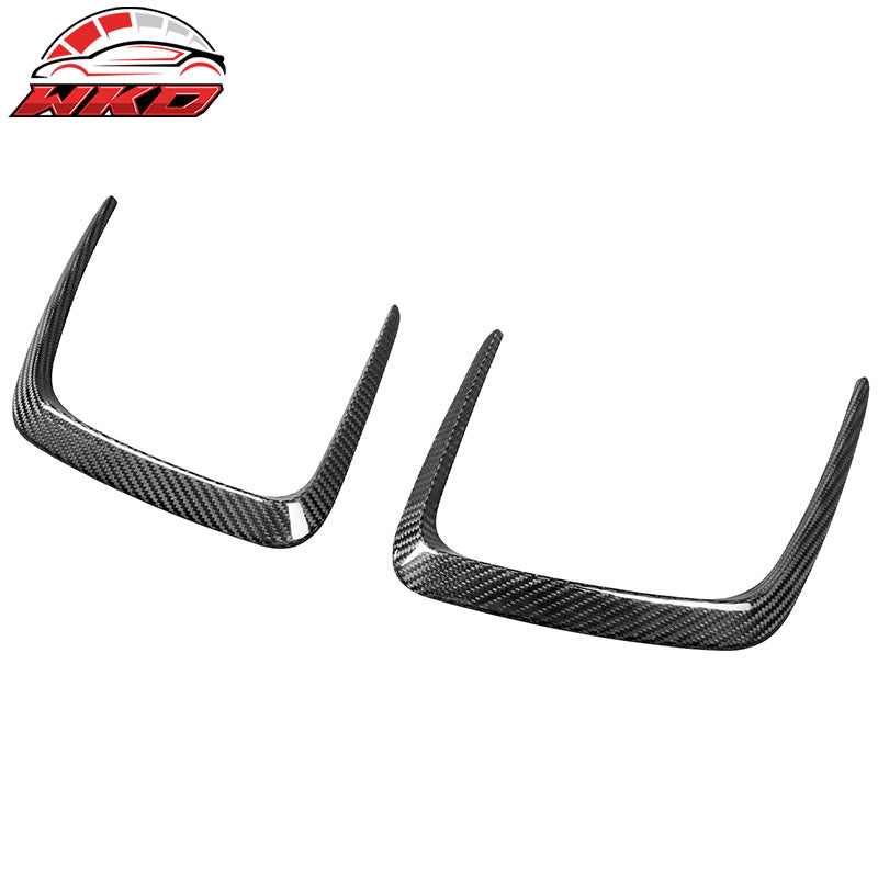 Dry Carbon Fiber Fits 21-23 G80 M3 G82 G83 M4 X Style 2PC Front Hood Vent Scoops