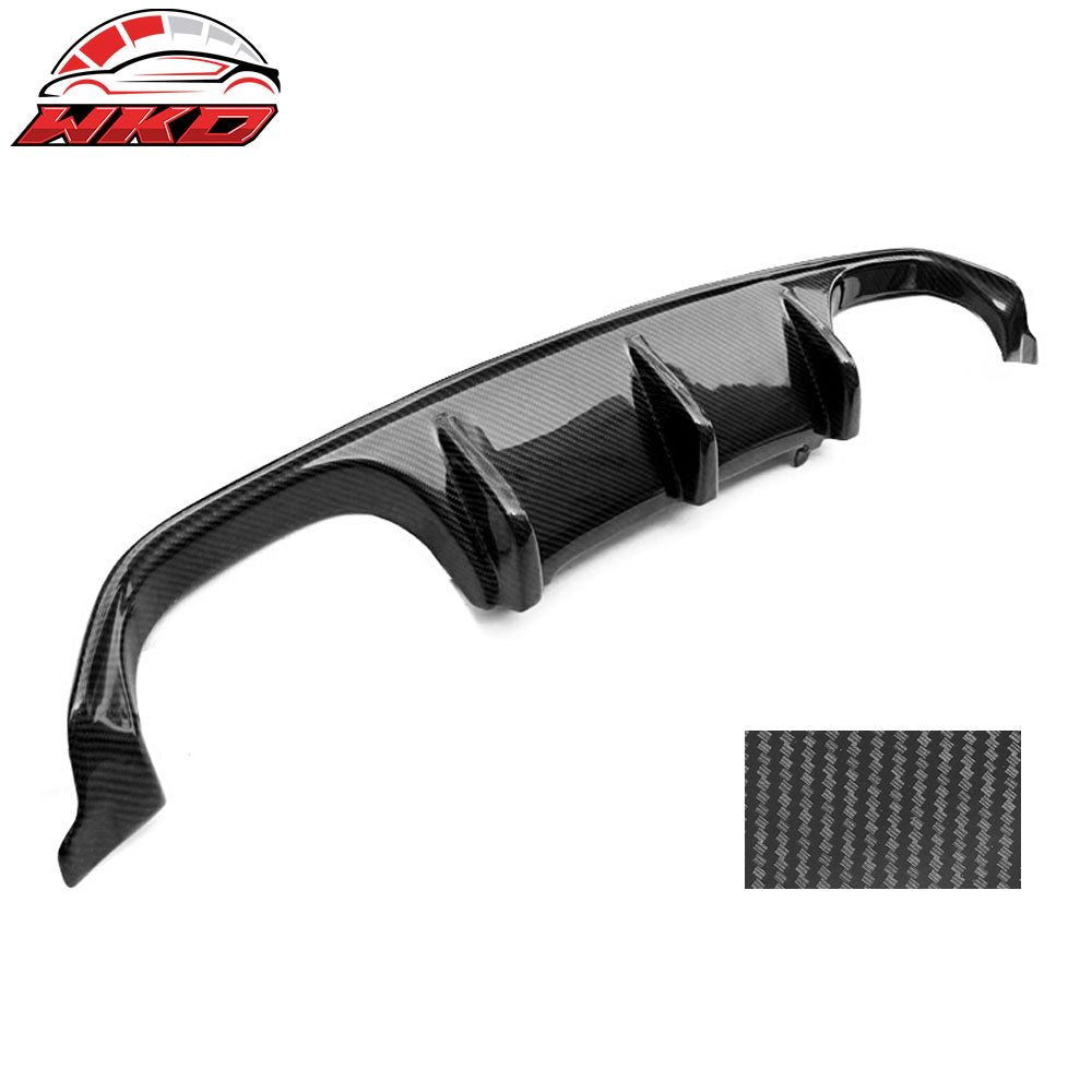 Fits 15-20 BMW F80 M3 F82 F83 M4 Carbon Fiber Rear Bumper Diffuser MP Style