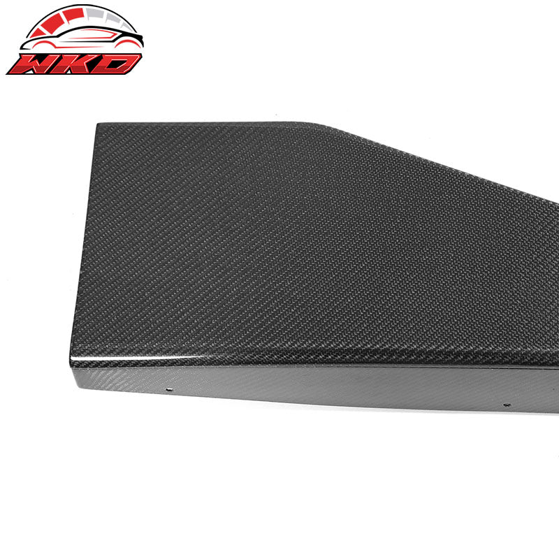Fits 21-27 BMW G82 G83 M4 MP Style Carbon Fiber Side Skirts Rocker Panels 2PC